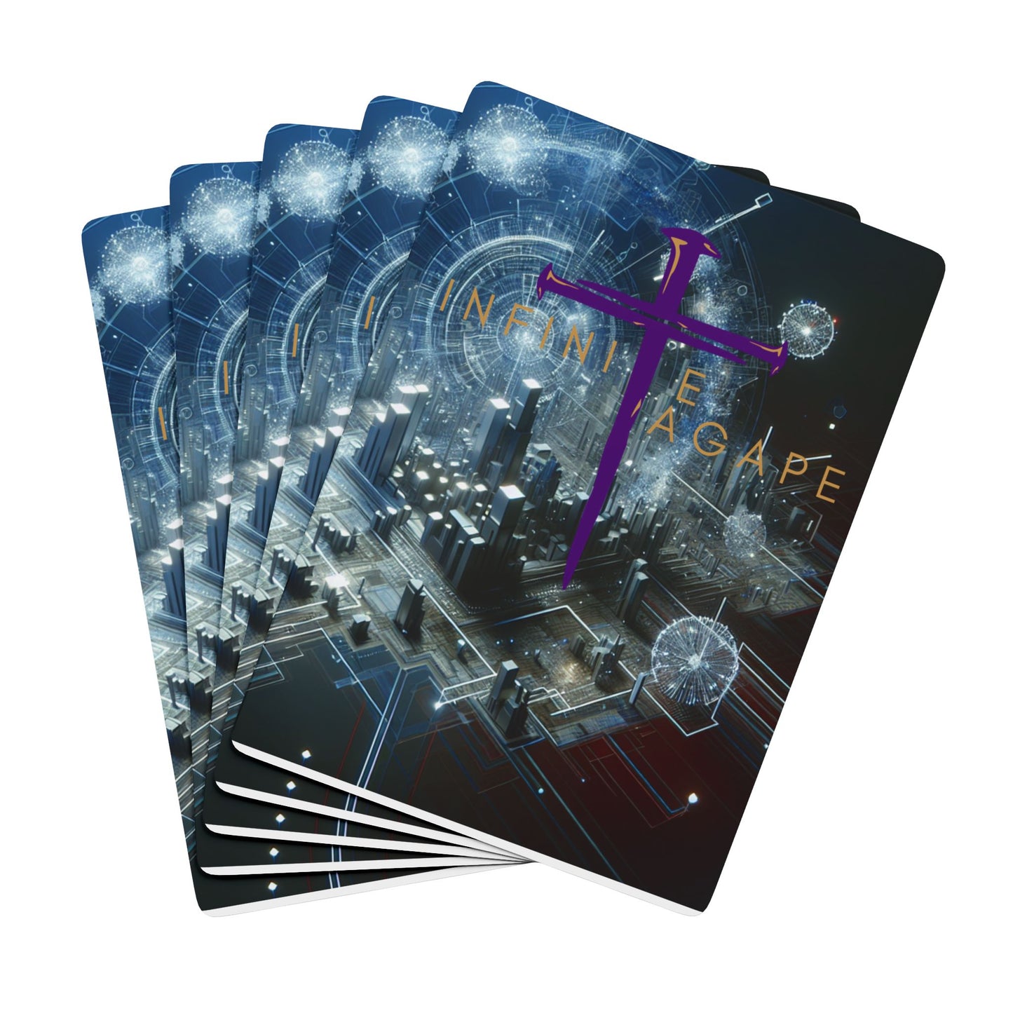 Poker Playing Cards Set, Artistic Card Deck, Unique Gifts for Gamers, Stylish Tabletop Fun, Collectible Card Games