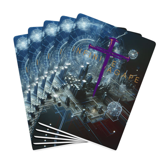 Poker Playing Cards Set, Artistic Card Deck, Unique Gifts for Gamers, Stylish Tabletop Fun, Collectible Card Games