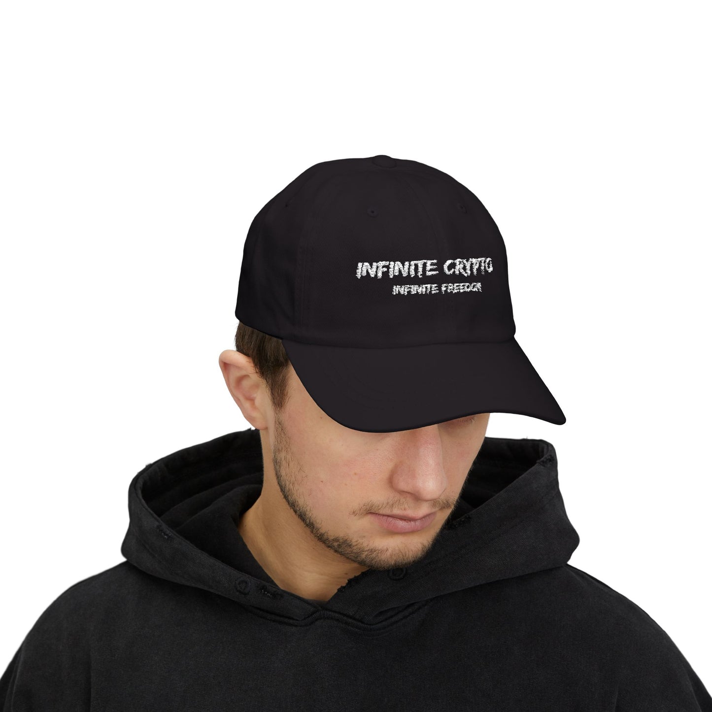 Infinite Crypto Cap - Adjustable Hat for Crypto Enthusiasts