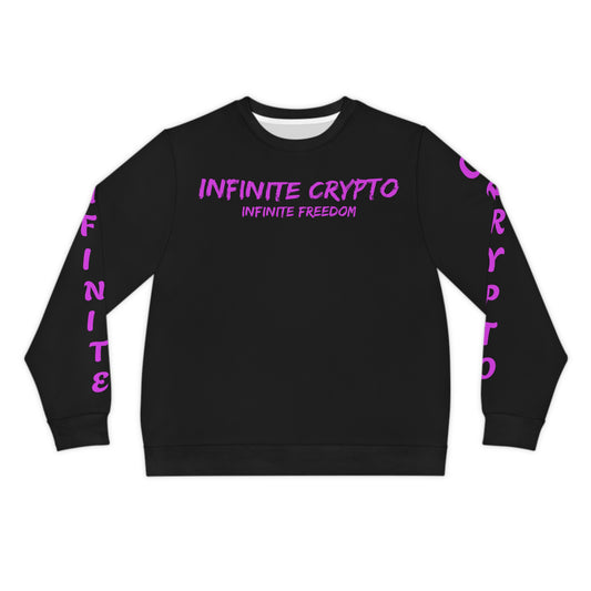 Infinite Crypto Cruiser Lightweight Sweatshirt - Positive Vibes & Daily Greetings