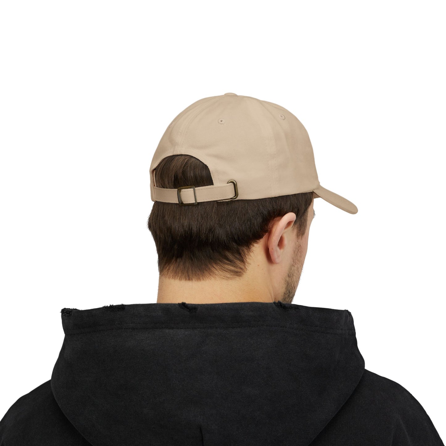 Infinite Crypto Dad Cap - White Adjustable Hat for Crypto Enthusiasts