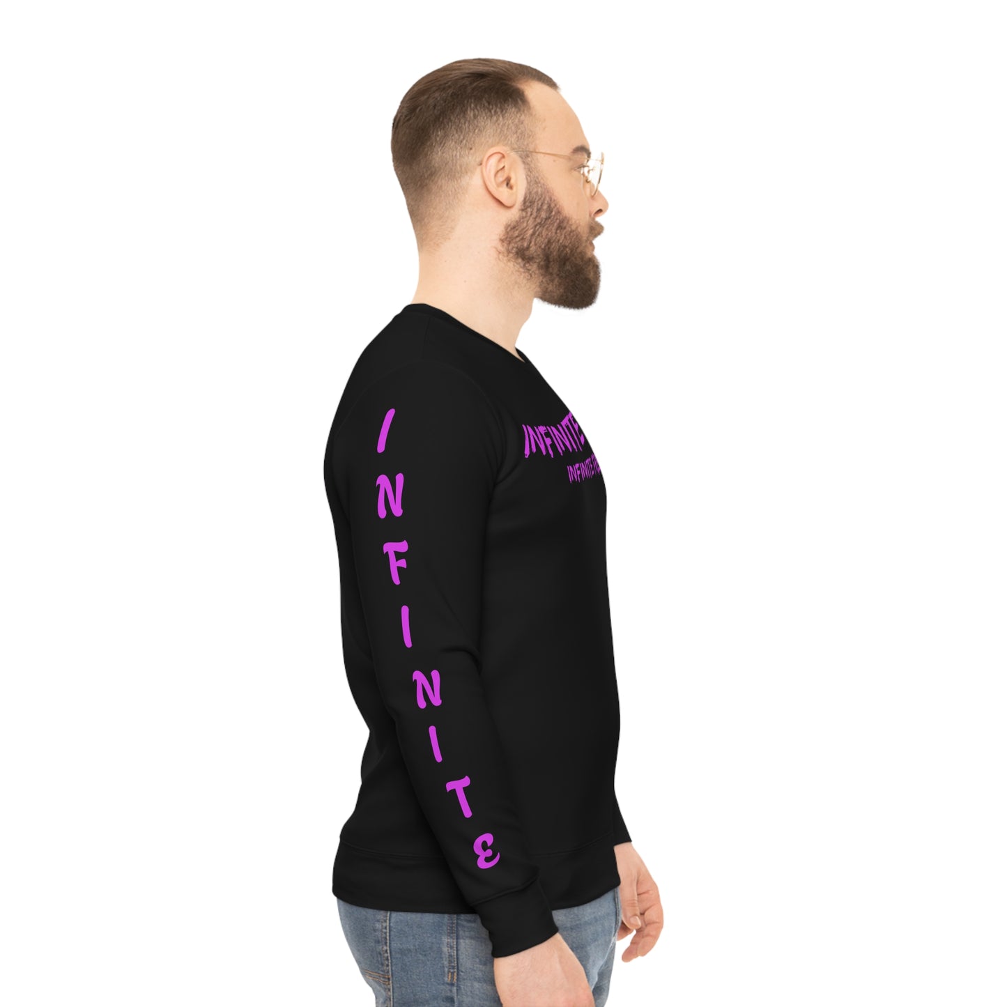 Infinite Crypto Cruiser Lightweight Sweatshirt - Positive Vibes & Daily Greetings