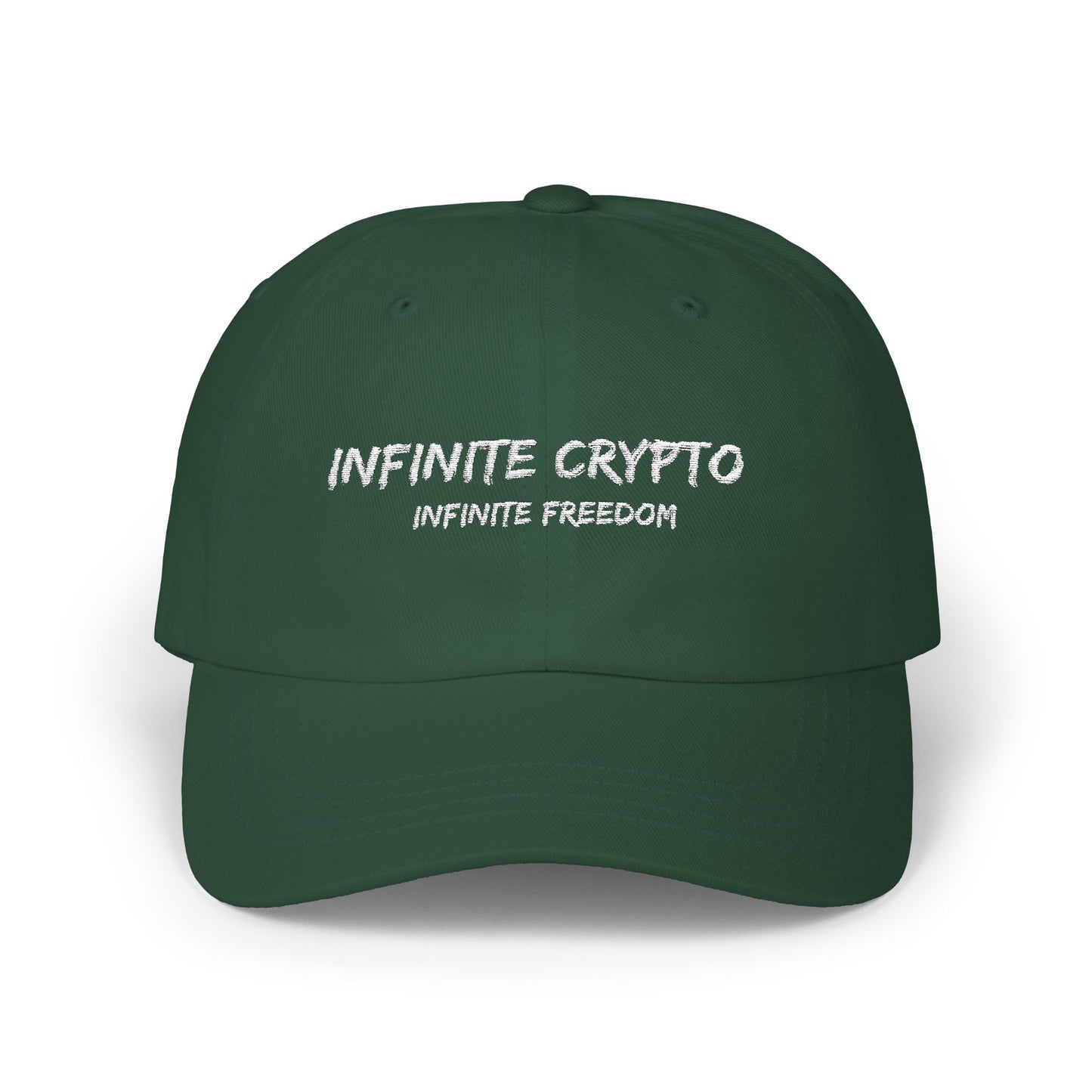 Infinite Crypto Cap - Adjustable Hat for Crypto Enthusiasts