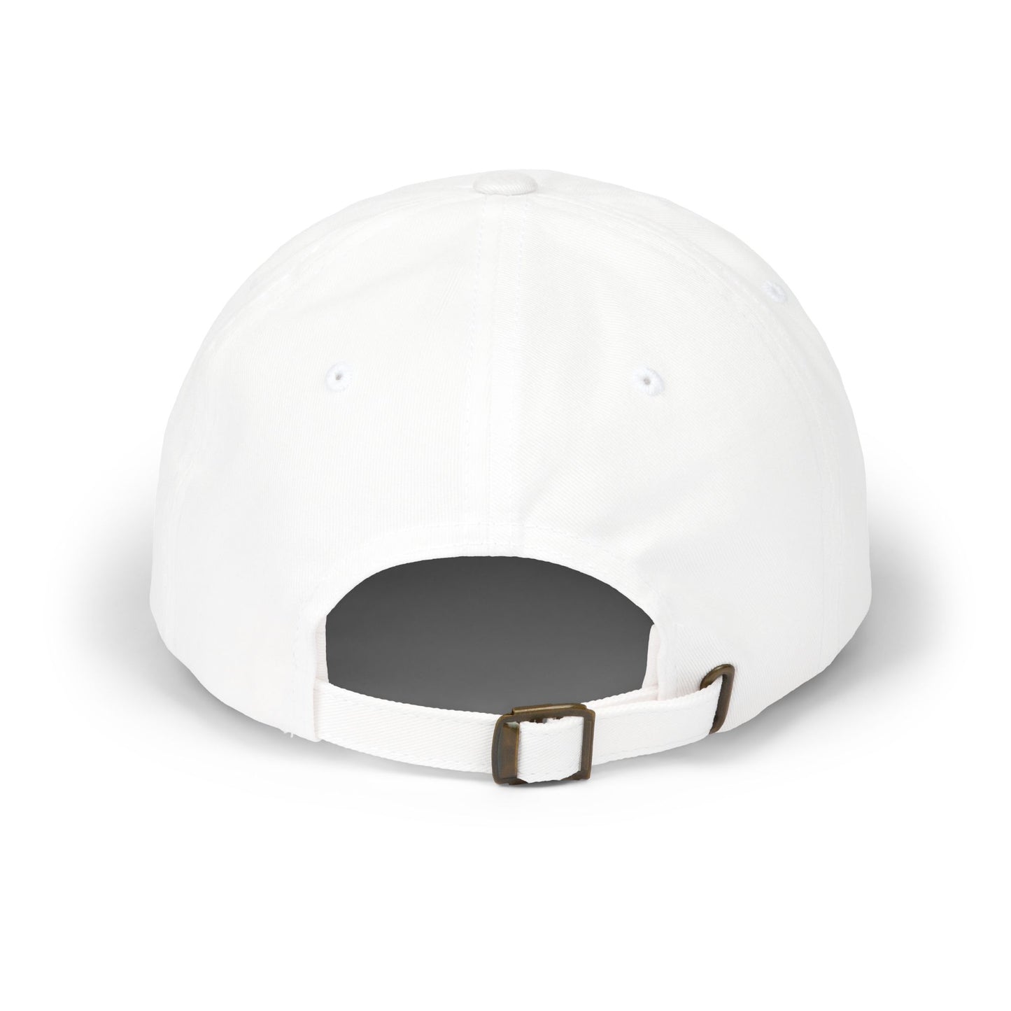 Infinite Crypto Dad Cap - White Adjustable Hat for Crypto Enthusiasts